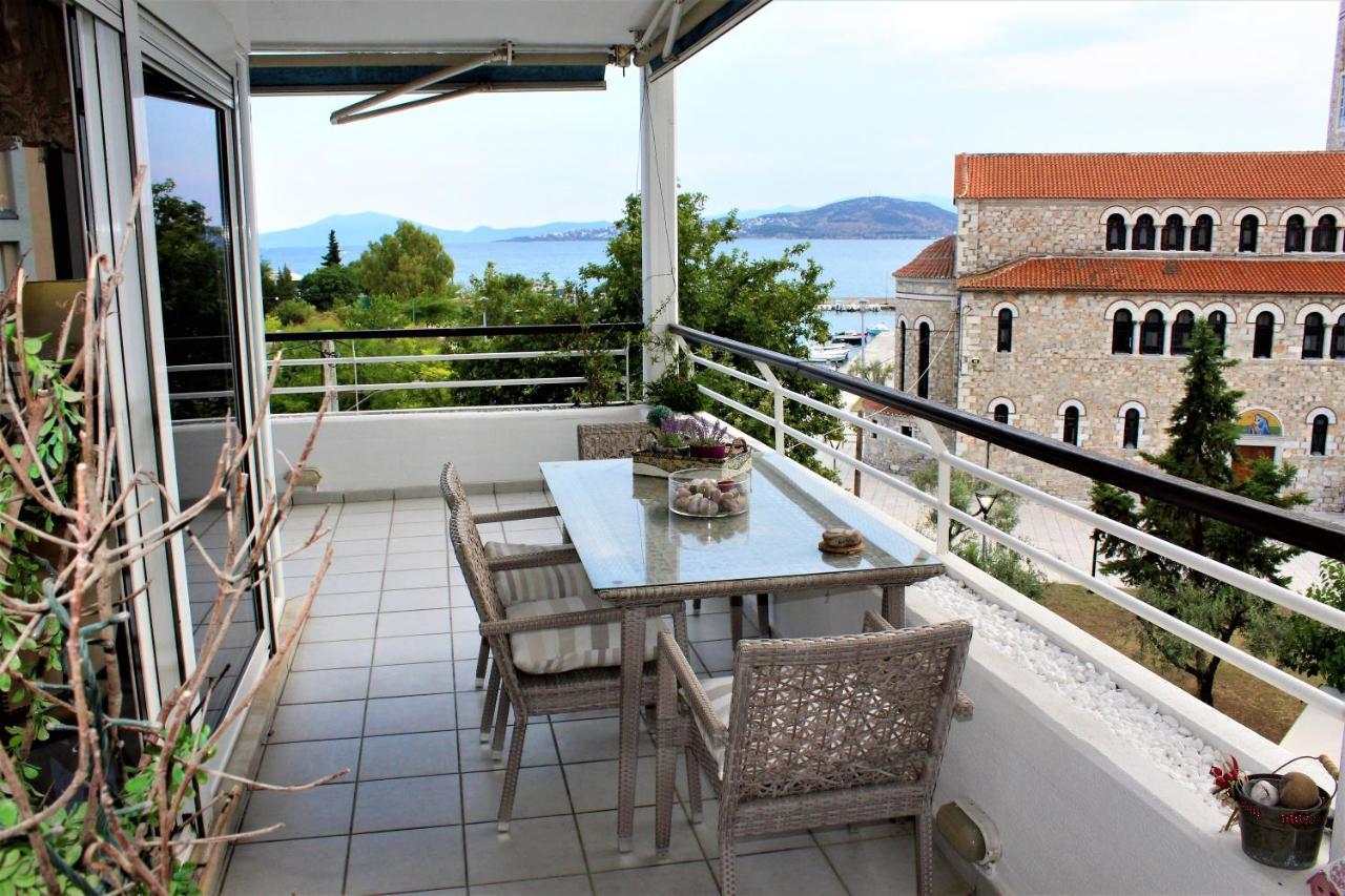 볼로스 Luxury Sea View 아파트 외부 사진